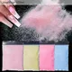 10g/bag Shining Sugar Nail Glitter Colorful Powder Candy Coat Effect White Black Pigment Dust Nails