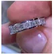 Luxury Ring Pave AAAAA Cz 925 Sterling Silver Engagement Wedding Rings for Women men Vintage Party