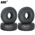 4pcs 1.9inch 118mm Rubber Tires For 1/10 Rock Track Redcat Scx10 Ii Axial 90046/90047 Rc4wd Yikong