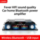 1600W Peak Power HiFi Sound Amplifier Digital 4 Channel Audio Amplifier Bluetooth Karaoke Player FM