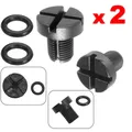 2pcs Breather Valve Bolt Radiator For BMW E34 E36 E39 E46 E83 E53 17111712788 Valve Bolt Radiator