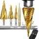 HSS Titanium Drill Bit 4-12 4-20 4-32 Drilling Power Tools Metal High Speed Steel Wood Hole Cutter
