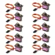 2/4/5/10/20 Pcs MG90S All metal gear 9g Servo SG90 Upgraded version For Rc Helicopter Plane Boat Car