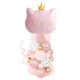 Girls Pink Cat Balloon Centerpiece Bouquet Column Cat Theme Baby Shower First Year Old Birthday