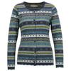 Flomax - Women's Strickjacke Oda - Wollpullover Gr M blau