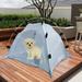 Dogs Bed for Indoor Cats Dogs Bed Cats Dogs Cave Bed Warm Enclosed Covered Cats Tent Outdoor Cave Bed House for Cats Puppy or Small Pet Outside Habitat For Both Outdoor And Indoor Use