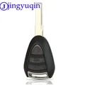 Jingyuqin 3B-Coque de clé télécommande pour Porsche Boxster/Cayman 911/997 Carrera et 911 Targa