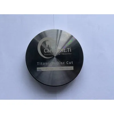 CAMDENT-Disque dentaire en titane de qualité GR23 TC4 matériau de disque de nuit capture d'écran