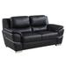 Wilson Luxury Leather/Match Upholstered Living Room Loveseat