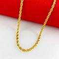 14K Gold Filled 2MM Rope Chain