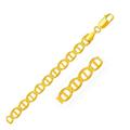 Iconic Jewels D193554-20 6.3 mm 14k Yellow Gold Mariner Link Chain - Size 20 in.