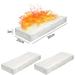 3Pcs Calcium-Magnesium-Silicate Fibres Firplace Firebox Safety Bio Fire