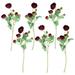 Real Touch™ Red Ranunculus Artificial Floral Sprays, Set of 6 - 21"