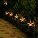 RKSTN Christmas Lights 5 Pack Christmas Solar Lights Outdoor Christmas Garden Sign Light Christmas Pattern Solar Garden Plug Light Christmas Decorations Lightning Deals of Today on Clearance