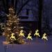 RKSTN Christmas String Lights 5 Pack Christmas Solar Lights Outdoor Christmas Garden Sign Light Christmas Pattern Solar Garden Plug Light Christmas Decorations Lightning Deals of Today on Clearance