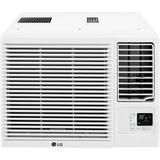 LG 7 500 BTU 320 Sq.ft. Window Air Conditioner with 3 850 BTU Heat White