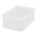 Quantum Storage Dividable Grid Container - Clear - 16-1/2in.L x 10-7/8in.W x 6in.H