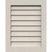 Ekena Millwork 16 W x 12 H Rectangle Gable Vent (21 W x 17 H Frame Size): Primed Non-Functional Smooth Pine Gable Vent w/ Decorative Face Frame