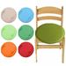 Seat Cushion Round Garden Chair Pads Seat Cushion for Outdoor Bistros Stool Patio Dining Room Plastic F