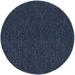 Broadway Collection Pet Friendly Indoor Outdoor Area Rugs Petrol Blue - 4 Round