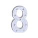 Alphabet Led Digital Lights Light Up White Plastic Digital Standing Hanging 7 Other I