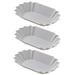 Hesroicy Set of 3 Coffee Bean Trays - Easy to Clean Reusable Wear-resistant Coffee Bean Holders - for Scooping and Weighing Coffee Bean