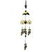 Owl Wind Chimes Outdoor Indoor Decor Deep Tone Memorial Wind Chime Smooth Melodic Tones Chime for Outdoor Home Patio Porch Garden Yard Decoration Alloy A