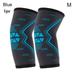 Stripe Fitness Equipment Men/Women Volleyball Basketball Elastic Support Pads Sports Knee Pads Compression Knee Brace Knee Pads BLUE M