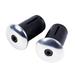 Occkic 1 Pair Bicycle Grip Handlebar End Cap Lightweight Cycling MTB Road Bike Bar End Plugs for Bike Handlebar End Plugs