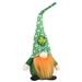 Wozhidaoke Fall Decor Home Decor St. Patrick S Day Green Hat Doll Faceless Elderly Irish Festival Ornaments Room Decor Aesthetic Christmas Ornaments B 16*8*5 B