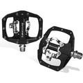 BUCKLOS SP Pedals PD-M680 MTB Mountain Bike Clipless Dual Sided Pedals - Compatible with Shimano SPD Cleats - Road Bike Platform & SPD Clip in 3 Sealed Bearing 9/16 Aluminum Bicycle Pedal