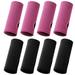 8pcs sunscreen gloves ice silk breathable non-slip wrist sports wristband for men and women