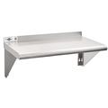 Stainless Steel Shelf 12 x 24 Inches 250lb Wall Mount Floating Shelving for Restaurant MMTXen Home and Hotel