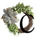 XMMSWDLA Hawaiian Themed Party Decorations Last Name Year Round Front Door Wreath Decorative Hanging Plaques In Front Of The Door Party Decorations