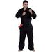 Woldorf USA BJJ Kimono Jiu Jitsu/Judo Gi Student Black Color Kids 1 NO Logo Martial Arts Fighting Uniform Training Uniforms Pre-Shrunk Ultra Light Weight Uniforms