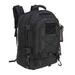 Mountaineering Backpack Hiking Bag Large-Capacity Outdoor Multi functional Backpack(Black)