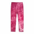 LOVEBAY Girls Leggings Soft Leggings Comfortable Pants Tie-dye Leggings Basic Stretch Pants Footless Stocking Pant Size 2-3 Years