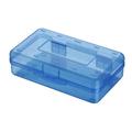 Tiitstoy 1PCS Plastic Large Capacity Pencil Boxe Large Capacity Pencil Boxes Clear Boxes with Lid Stackable Design Snap-Tight Lid Stackable Design and Stylish Office Supplies Storage Organizer Box