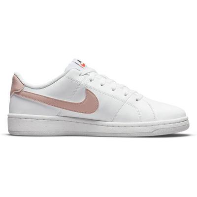 NIKE Damen Freizeitschuhe Court Royale 2 Better Essential, Größe 37 ½ in WHITE/PINK OXFORD-BLACK-TM ORANGE