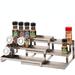 Prep & Savour Aly Stainless Steel Spice Rack Stainless Steel in Brown/Gray | 5.4 H x 11.8 W x 8.8 D in | Wayfair 9E5AE804D4834C9FB8D41564C6891240