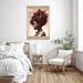 Trinx Red Wine Music Lose Your Mind - 1 Piece Rectangle Red Wine Music Lose Your Mind Canvas in Brown | 20 H x 16 W x 1.25 D in | Wayfair