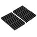 Uxcell Rubber Anti Vibration Pads Vibration Isolation Mats 6 x 4 x 0.6 Black 2Pack