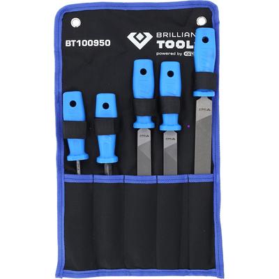 Brilliant Tools Feilen-Satz, 5-tlg Feilen-Satz BT100950 Image