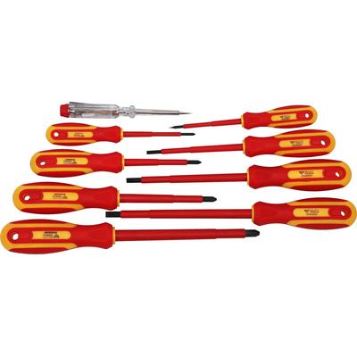 Brilliant Tools VDE Schraubendreher-Satz, 9-tlg, Schlitz und PH Schraubendrehersatz BT068010 Image