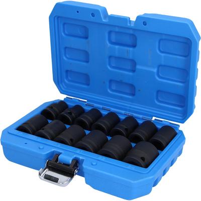 Brilliant Tools 1/2' Kraft-Stecknuss-Satz, Sechskant, 13-tlg, kurz Kraft-Stecknuss-Satz BT022620 Image