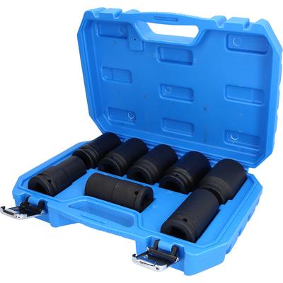 Brilliant Tools 3/4' Kraft-Stecknuss-Satz, Sechskant, 8-tlg, lang, 24 - 36 mm Kraft-Stecknuss-Satz BT025600 Image