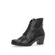 Gabor Women Ankle Boots, Ladies Lace-up Ankle Boot,Low Boots,Short Boots,lace-up Boot,Zipper,Black (Schwarz) / 57,38.5 EU / 5.5 UK