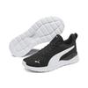 Sneaker PUMA "ANZARUN LITE JR", Gr. 38,5, schwarz-weiß (puma schwarz, puma weiß), unifarben, sportlich, Schuhe