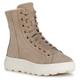 Schnürstiefelette GEOX "D SPHERICA EC4.1" Gr. 39, beige (sandfarben) Damen Schuhe Plateaustiefeletten