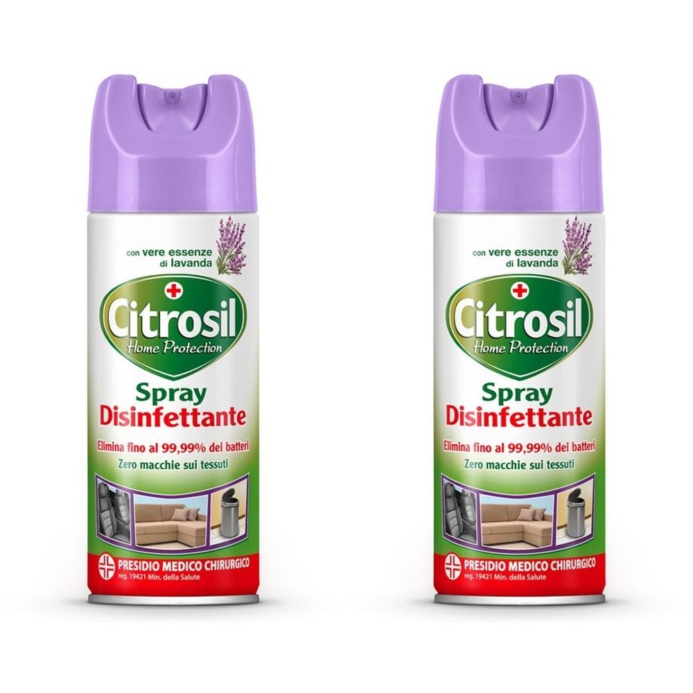 Citrosil Home Protection Spray Disinfettante Lavanda 2x300 ml